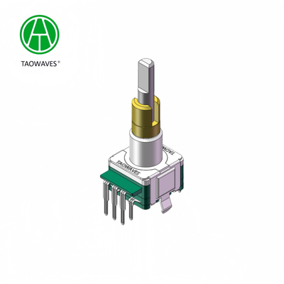 Buy EC11 Dual Shaft Rotary Encoder Switch Double Metal Shaft Encoder online manufacture