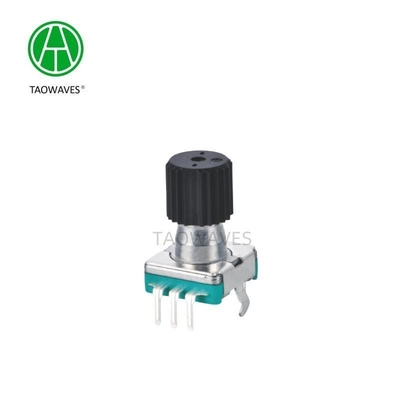 Rotary Encoder With Push Button Knob Shaft Lagging  Contact Brush Type Operating System