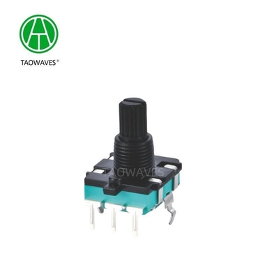 Formulário de mangas de eixo de 16 mm Encoder rotativo de caixa de plástico com interruptor