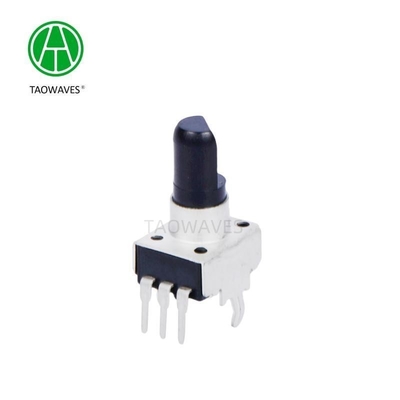 Single Connection 9mm Insulated Shaft industrial Rotary Potentiometer B5K 50K