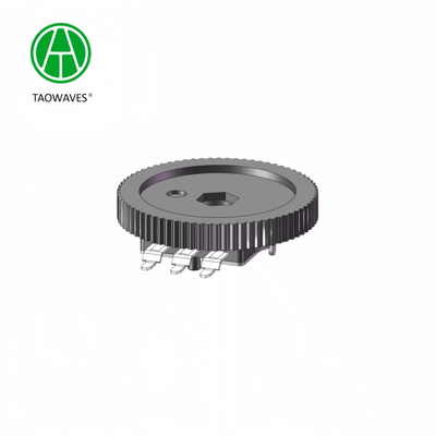 9 มิลลิเมตร Rotary Encoder สําหรับการควบคุมเสียง หูฟังหมุนไม่สิ้นสุด 12 อัมพาต/360 องศา ปรับแต่ง โรงงานดอนกวน