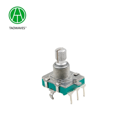 Contact Brush Type Operating System Incremental Shaft Encoder with Ec11 Knob and Button