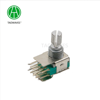 High-Durability Rotary Encoder with Reset Function and Accurate Control Knob for Audio Systems