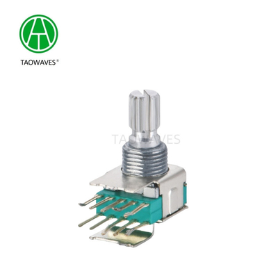 Durable Audio Rotary Encoder with Reset Feature and Sturdy Control Knob for Exact Adjustment