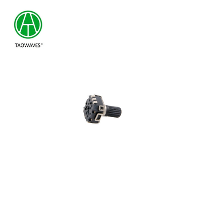 Miniature Ec11 Rotary Encoder with Push Switch Included DIY-Compatible and Operating System Contact Brush Type