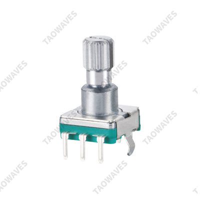 High Precision EC11A01V01 Encoder with Button Ideal for Angular Feedback Systems and Incremental Working Principle