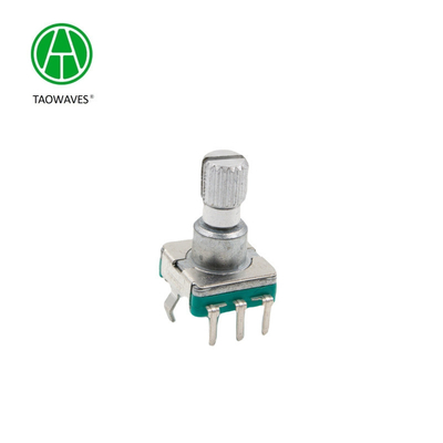 Accurate Angle Measurement with EC11A01V01 Rotary Encoder Includes Tactile Button and Voltage Output