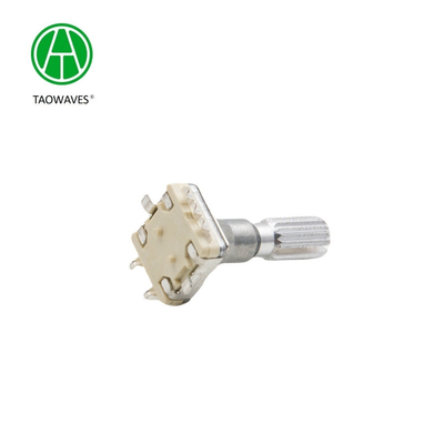 Compatible with Soundwell 11mm Button Switch, Metal Shaft Rotary Potentiometer Encoder