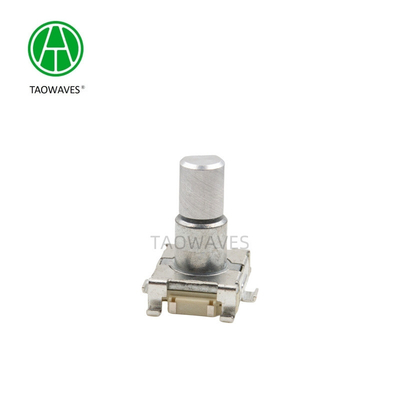 Ec11e Series Plug-in Rotary Encoder Single Shaft Knurled Switch Electronic Component 11mm Metal Shaft Installation Form Axle Sleeve Type