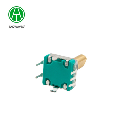 11mm Contact Brush Type Car DVD Navigation Volume Potentiometer Ec11 360 deg Encoder with Switch Navigation Solution